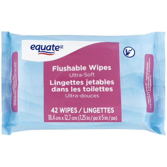 Lingettes jetables dans les toilettes