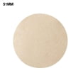 thumbnail image 1 of 51 53 58mm 100 Pcs Filtres de Bol pour Poudre de Café pour Cafetière Espresso Blanc Brun, 1 of 9