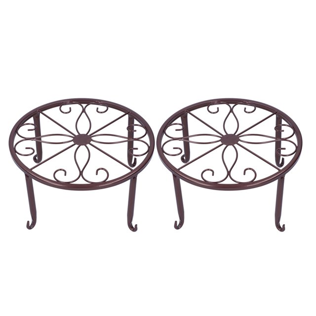 Plant Rack, Plant Stand Strong Load Capacity Bronze Not Easily Deformed Durable Flower Plant Shelf Flower Stand For Indoor And Outdoor