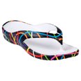thumbnail image 1 of Sandales de Plage Loudmouth pour Femmes Scribblz Taille 10, 1 of 1