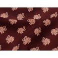 thumbnail image 4 of oneOone Viscose Jersey Fabric Rabbit Block Printed Craft Fabric BTY 60 Inch Wide, 4 of 5