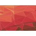 thumbnail image 1 of Ahgly Company Machine Washable Indoor Rectangle Transitional Orange Red Orange Area Rugs, 2' x 4', 1 of 7