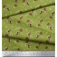 thumbnail image 3 of Soimoi Modal Satin Fabric Star,Knife & Circus Dog Cartoon Print Fabric by Yard 42 Inch Wide, 3 of 3