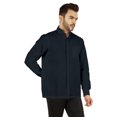 thumbnail image 3 of Bestman Solid Long Sleeve Shirt For Mens Front Double Button Placket Chinese Collar Shirt, 3 of 7