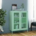 thumbnail image 1 of vidaXL Storage Cabinet Mint 80x35x101.5 cm Steel, 1 of 5