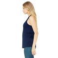 thumbnail image 3 of Bella Canvas Womens Jersey Racerback Tank, XL, Navy, 3 of 3