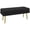 Noir, variante sur HOMCOM Banc de Bout de Lit, Banc de Chambre Rembourré avec Rangement Noir