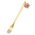 thumbnail image 1 of TIMIFIS Forks Kitchen Accessories New Year Tableware Dessert Fork Stirring Small Fork New Year Gift Fork, 1 of 1