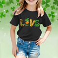 thumbnail image 2 of TZEWGL Tops For Toddler Short Sleeve Crew Neck Cartoon Prints Trendy Top For Kids size 6-7T, 2 of 4