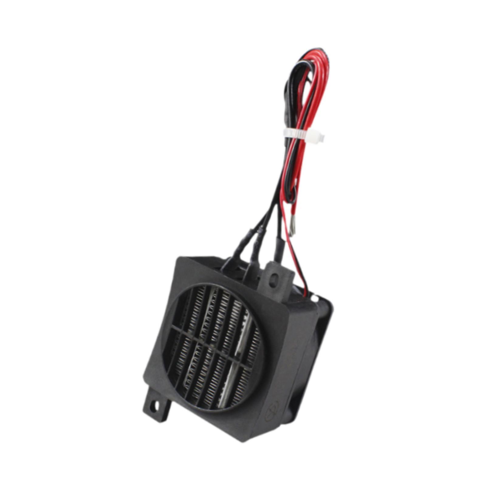 kurtrusly Compact And Powerful Electric Space Heater 12V DC Fan Heater For Small Spaces PTC Fan Heating Electric