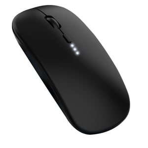 TopLLC Souris sans fil de recharge Bluetooth Mute Mode Portable 2.4G+BT5.2 Souris Sans fil lors de l'enlèvement
