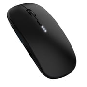 EGNMCR Mouse, Gaming Mouse Wireless Charging Mute Bluetooth Mode Mouse Laptop 2.4G+BT5.2 Wireless Mouse a Bluetooth