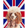 thumbnail image 1 of Carolines Treasures SC9888GF Caniche Miniature Rouge avec Drapeau Britannique Drapeau Anglais Jack, 1 of 3