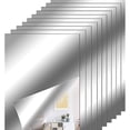 thumbnail image 4 of ziyahi 6piece Any Room In Home Self Adhesive Non Glass Mirror Tiles For Stunning Wall 5Set, 4 of 4