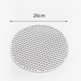 thumbnail image 1 of Mosiee 18-30Cm Diameter Stainless Steel 304 Round Bbq Charcoal Grate Barbecue Grill With Cellular Holes Grid Mesh Net Barbecue Rack, 1 of 9