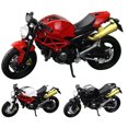 thumbnail image 4 of CARTTOU Modèle de Moto Jouet Simulation Échelle 1:18 Décoration de Collection de Motos pour Enfants, 4 of 7