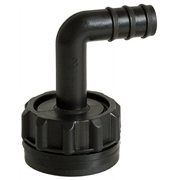 Active Aqua GFEH 1/2" Grow Flow Elbow Kit, Pack of 6 Hardware, Black