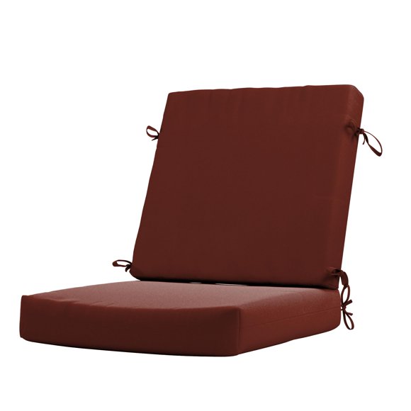 California Umbrella Dining Chair Cushion 20 x 40, Terracotta