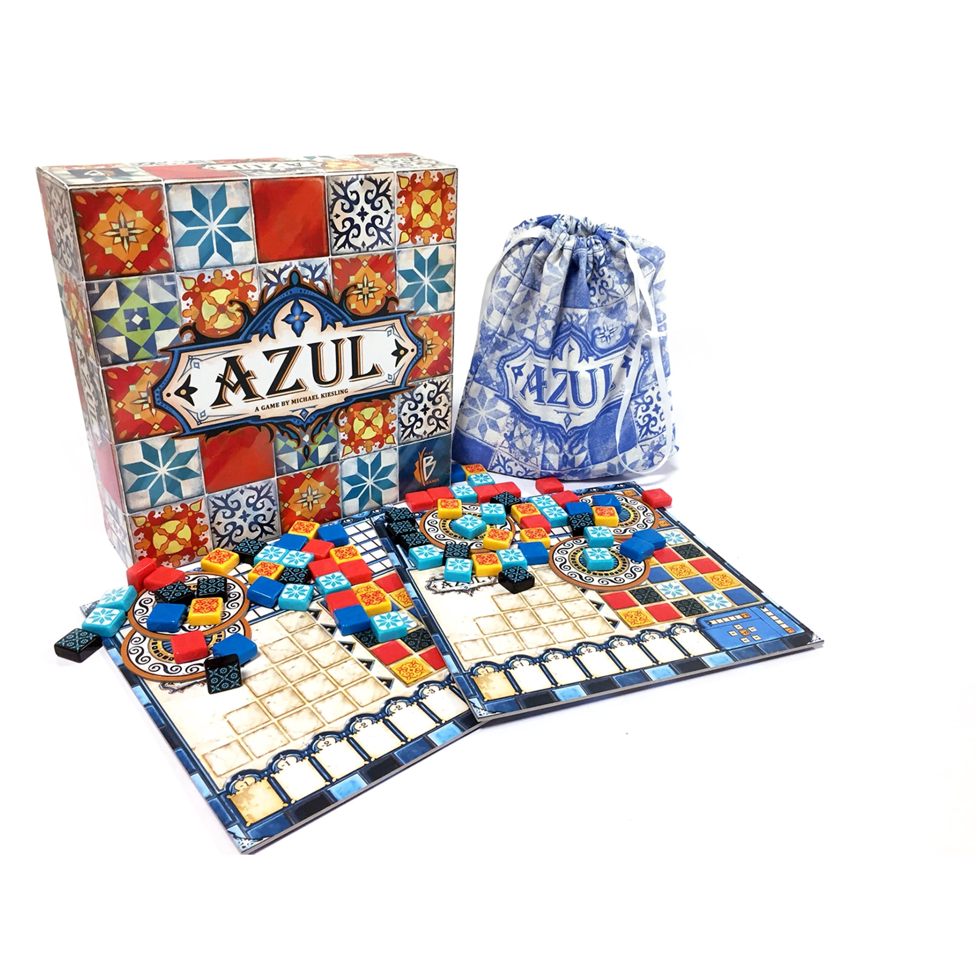 Plan B Games Azul – Jeu De Pose De Tuiles Stratégique Pour 2 à 4 Joueurs, Dès 8 Ans, 30-45 Min