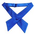thumbnail image 3 of TOPTIE Nœud Papillon Croisé Ajustable en Polyester pour Uniforme Scolaire pour Femmes, Bleu Royal, 3 of 10