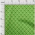 thumbnail image 2 of oneOone Rayon Green Fabric Abstract Sewing Craft Projects Fabric Prints By Yard 56 Inch Wide, 2 of 4