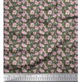 thumbnail image 1 of Soimoi Polyester Crepe Fabric Flower Artistic Print Fabric by The Yard 52 Inch Wide, 1 of 3