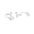 thumbnail image 4 of Abbracc Clips de Boucles d'Oreilles Non Perçants à Coller sur Lunette 12mm Blanc, 4 of 8