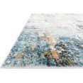 thumbnail image 4 of Loloi ll Collection Area Rug ALC-05 Denim/Ivory 1'-6" x 1'-6" Sample Swatch, 4 of 8