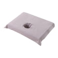 thumbnail image 3 of Half Table Hole Towel Grey Grey, 3 of 7