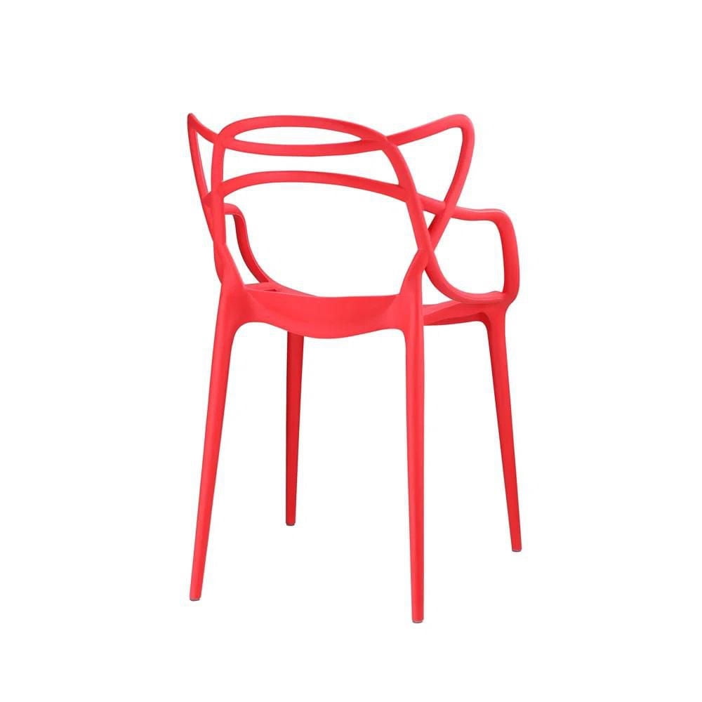 Heavenly Collection Fauteuil en Plastique Rouge