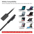 thumbnail image 4 of Surface Connect to USB-C Charging Cable Compatible for Surface Pro7 Go2 Pro6 5/4/3 Laptop1/2/3 & Surface Book, 4 of 8