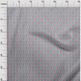 thumbnail image 3 of oneOone Rayon Fuschia Pink Fabric Asian Suzani Craft Projects Decor Fabric Printed By The Yard 56 Inch Wide, 3 of 5