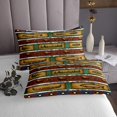 thumbnail image 3 of Erosebridal Deer Cattle Coverlet Set King,Tribal Geometric Aztec Bedding Set,Rustic Farmhouse Decor,Ultra Soft,3 Pieces, 3 of 5