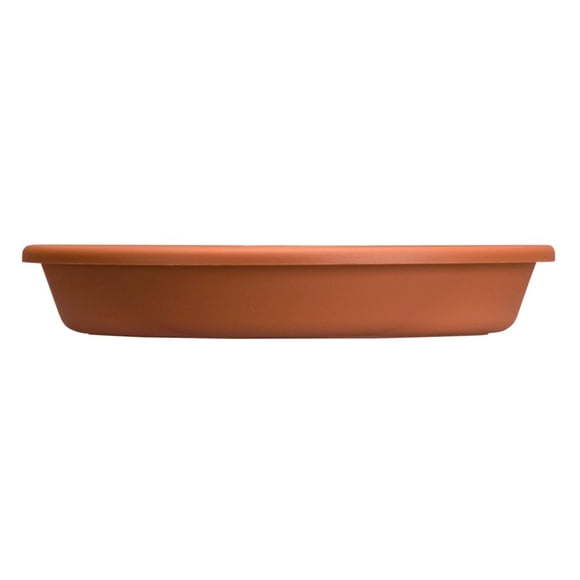 Terra Cotta Poly Classic Saucer, for 20" Planter