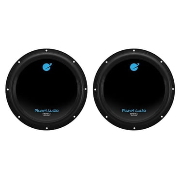 Planet Audio AC10D 10" 1500 Watt 4 Ohm Dual Voice Coil Car Audio Subwoofer, Pair