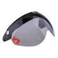 thumbnail image 1 of Almencla Motorcycles Scooter 3/4 Open Face Helmet Flip Up Visor with Grey Mirror Lens, 1 of 6