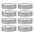 thumbnail image 3 of Unscented White Tea Light Candles - 100 Pack Mini Paraffin Candles for Weddings, 3 of 11