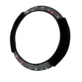 thumbnail image 2 of EGNMCR Steering Wheel Cover Car Steering Wheel Cover Elastic Without Inner Steering Wheel Cover Universal Flash Diamond Full Diamond Non-Slip Handlebar Cover Steering wheel cover, 2 of 6
