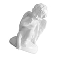 thumbnail image 4 of Maytalsory Resin White Angel Statue Elegant Desktop Decor Collection Window Props for Christmas sitting 5Set, 4 of 6