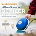 thumbnail image 3 of Farm Innovators Ice Chaser 1250 Watt Cast Aluminum Floating Tank Deicer, 3 of 7