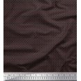 thumbnail image 1 of Soimoi Rayon Crepe Fabric Dot & Oval Small Printed Fabric 1 Yard 46 Inch Wide, 1 of 3