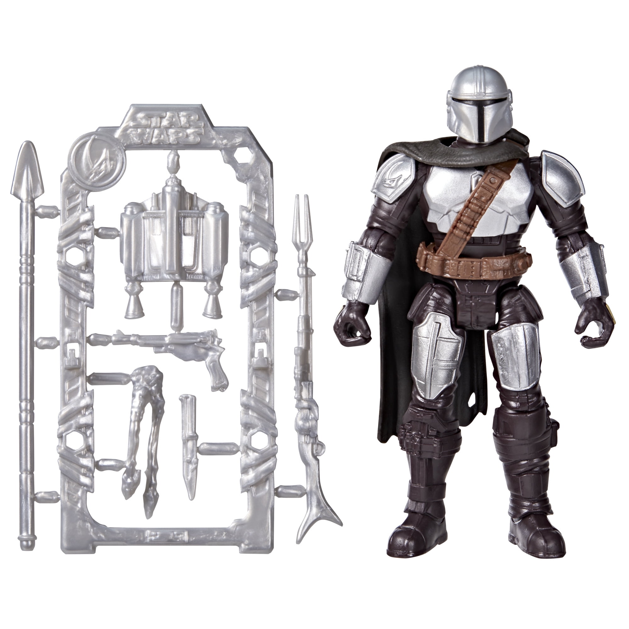 Star Wars ActionVerse The Mandalorian 4.5 Inch Action Figure & Accessories