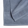 thumbnail image 2 of hometrends Solid 100% Cotton Bath Towel, 1 Piece, 550 GSM, Highly Absorbent & Soft Bathroom Towel, Light Navy, 2 of 3