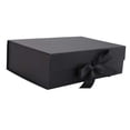 thumbnail image 1 of Gift Box with Ribbon Reusable, Proposal Gift Boxes, with Lids Gift Packaging Box for Wedding Cupcake Boxes Engagement Party Bridemaid Gifts Black, 1 of 8