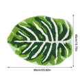 thumbnail image 3 of Green Leaves Bath Mats, Dusknt Bath Mat for Bathroom Green Boho Bathroom Rugs Non Slip Cute Leaves Small Bath Rug Soft Absorbent Washable Carpet for Tub Shower Doormat Decor, Limited Time Offer!, 3 of 4