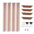 thumbnail image 4 of 1 Set Modern Minimalist Picture Frame DIY Combination Solid Wood Photo Frame, 4 of 7
