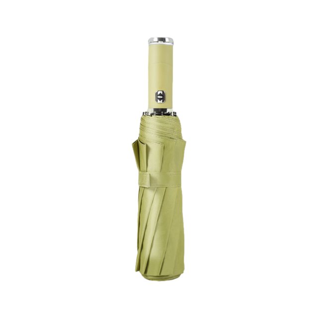 Maytalsory Folding Umbrella Reflective Stripe Umbrellas Waterproof Sunshade for LED/Green 1Set