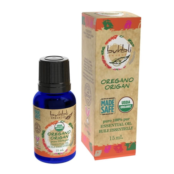 Buhbli Organics -Organic Oregano Essential Oil, 15ml