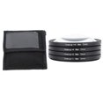 thumbnail image 2 of Close Up Filter Kit, Macro Lens Filter Set, Close up Kit with + 1, + 2, + 4, and + 10 Lenses for Detailed Photography, with Storage Pouch Camera Filter for Digital Camera Photo, 2 of 7