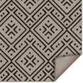 thumbnail image 3 of Mainstays Indoor Modern Geometric Diamond Machine Tufted Tan and Black Accent Rug,  29" x 45", Machine Washable, Non-Skid Backing, 3 of 5